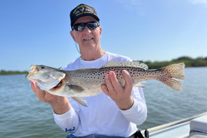 fishing for speckled trout mosquito lagoon fl