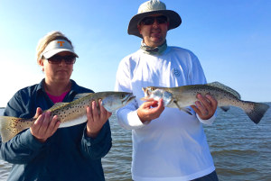fishing for trout mosquito lagoon double