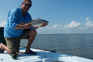 lewis redfish on fly