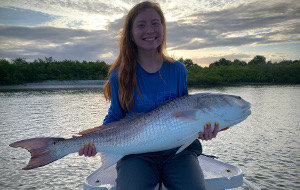 catching big redfish edgewater florida
