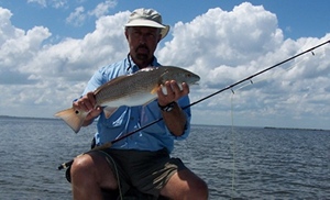 smith redfish on fly
