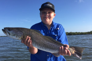 speckled trout caught in new smyrna beach