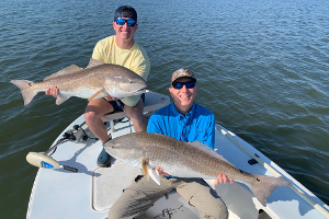 central florida bull redfish double