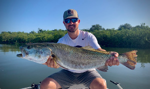 trohy 10 pound speckled trout nsb florida
