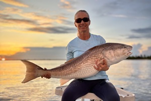 huge redfish indian river lagoon