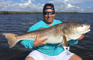 trophy redfish fishing in titusville florida